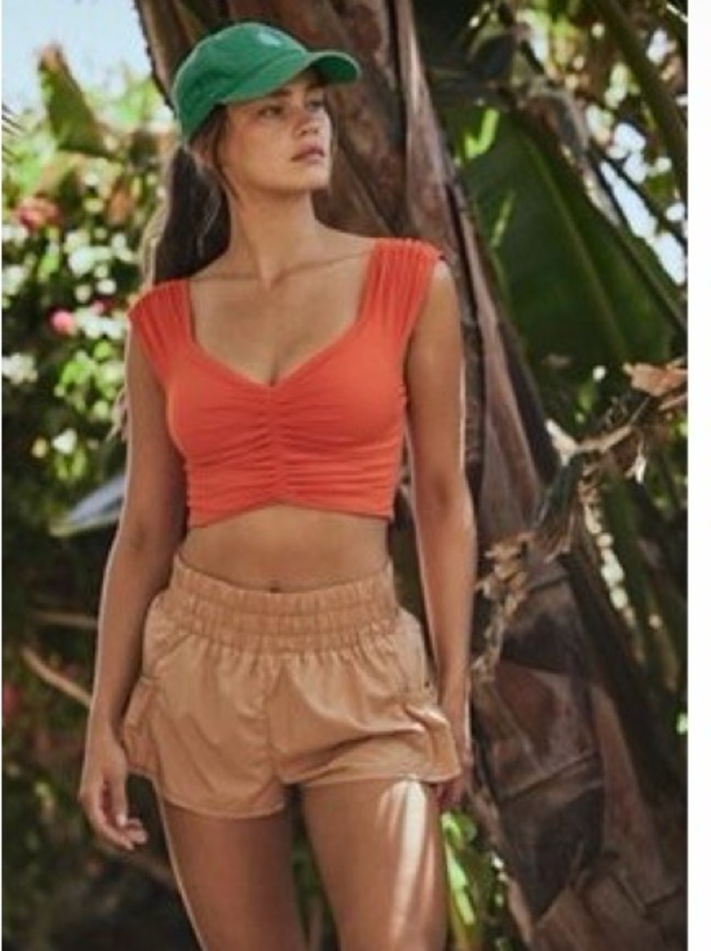 Free People Breathe Deeper Crop Top